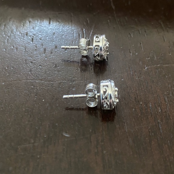 Gorgeous silver and white sapphire set - Picture 5 of 10